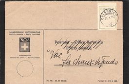 Chironico auf Francozettel 21.1.1939