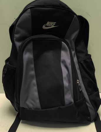 Nike Rucksack schwarz-grau, (em77)