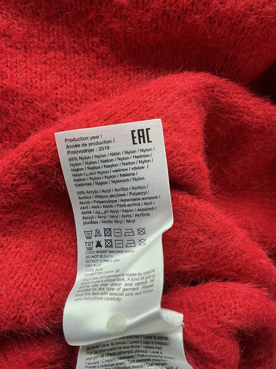 Maglioni & Felpe: Cosy JDY Red Fluffy Jumper – Usato da Bern venduto da val_kw6s 5