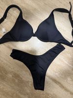 Bikini Set Schwarz Grösse S