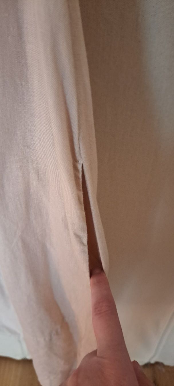 Kleider: Leinenkleid Beige von Eyeliner – Neu (gemäss Beschreibung) aus Richterswil von Viorella 2