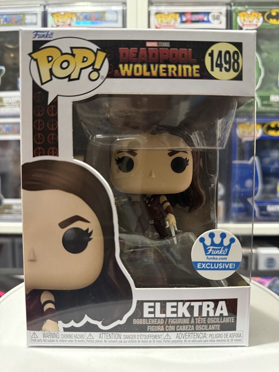 Funko Statuette: Funko Pop! Marvel: Elektra 1498 - Deadpool Wolverine Series – Nuovo (secondo la descrizione) da Flüelen venduto da alex_y88