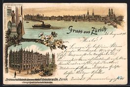 Litho Zürich, Seidenstofffabrik Union, 