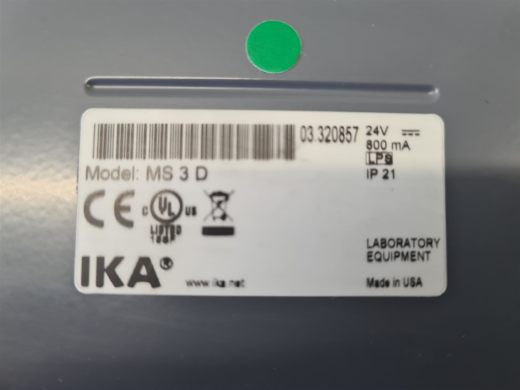Accessori da laboratorio: IKA MS3 digital Kleinschüttler – Usato da Niederdorf venduto da LeptonAG_Labor 3