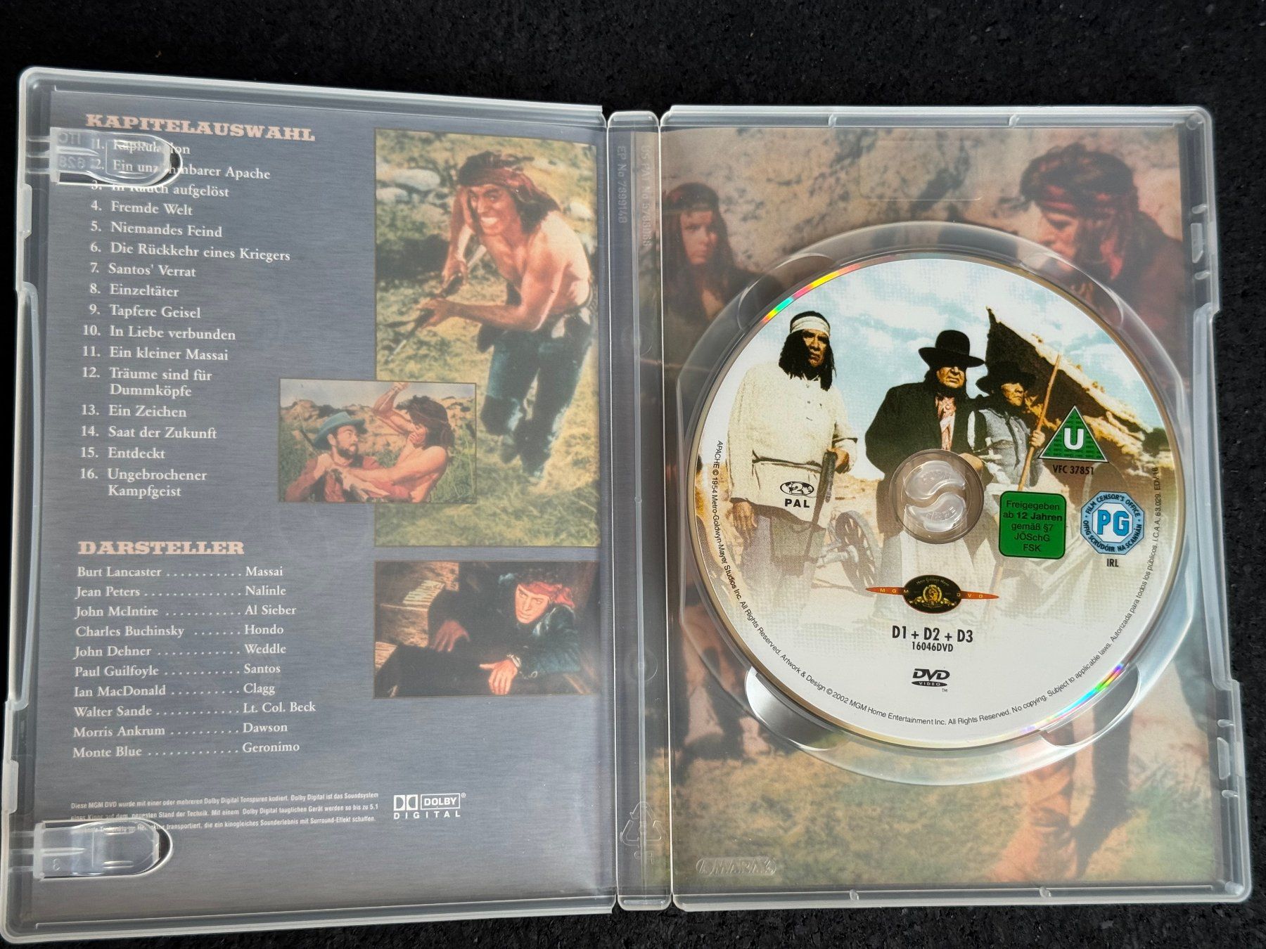 Tutti i DVDs: MASSAI der grosse Apache Western DVD DE/EN/FR/IT/SP – Usato da Fribourg venduto da tschjoly 4