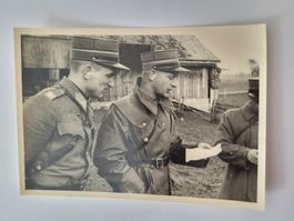 Altes Foto Militär Uniform Offizier Armee Soldat RA