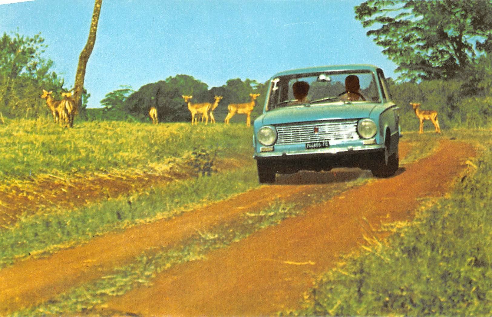 Cartoline postali: 7 Karten Fiat 124 – Usato da Ottikon b.Kemptth. venduto da Neptun1974 5