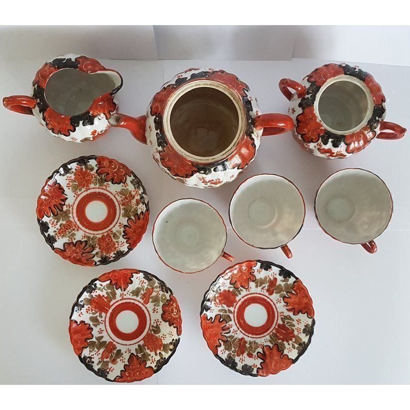 Set di piatti: Antikes Teeservice um 1900 Asiatica – Usato da Kaltbrunn venduto da Lexus3 4