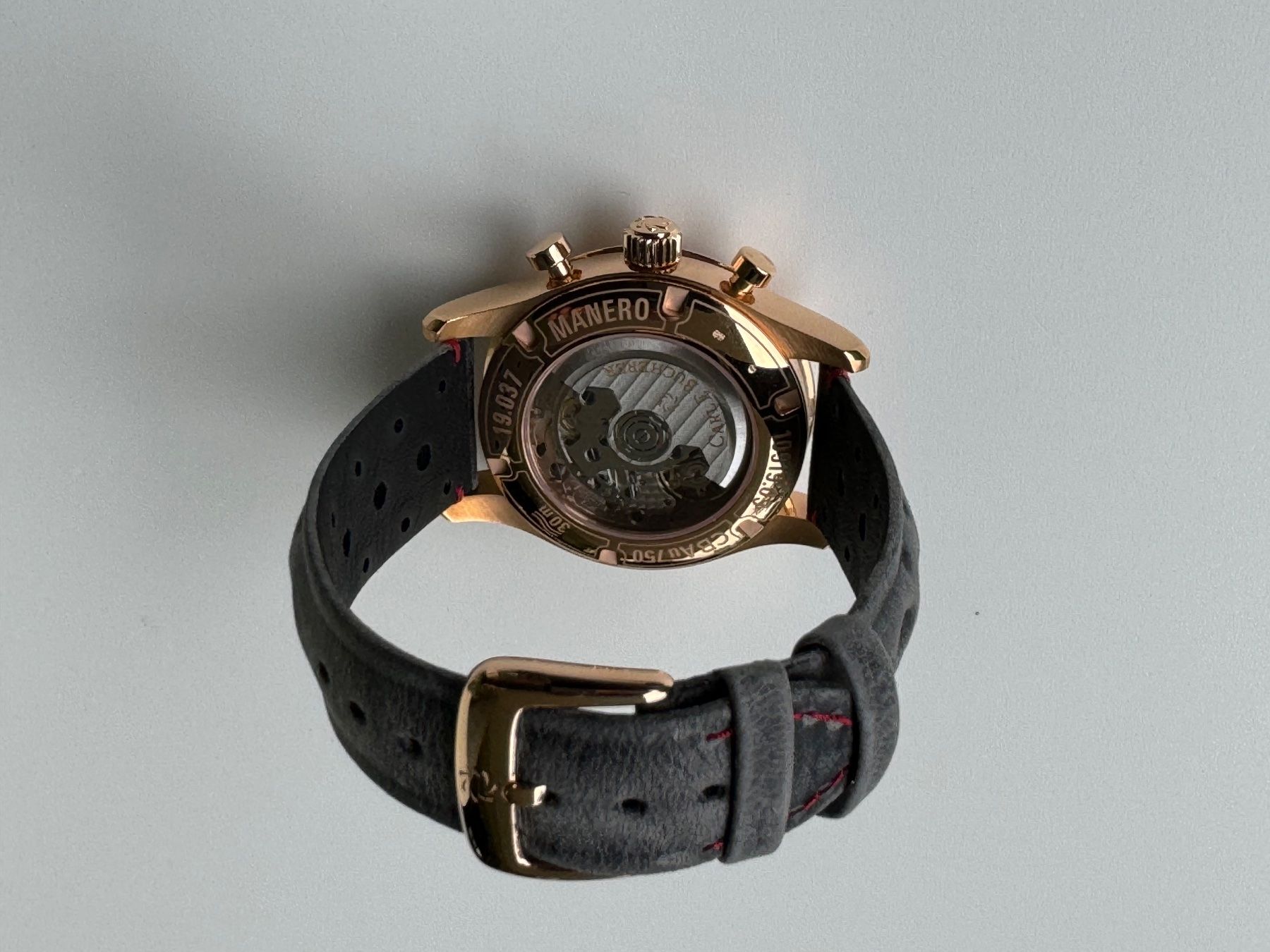 Bucherer Orologi: CARL F. BUCHERER Manero Flyback 43 mm Chronograf – Nuovo (secondo la descrizione) da Luzern venduto da Cabriolet 8