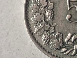 Abart 5 Rp. 1944 mit schönem Stempelriss