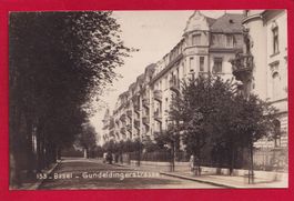 AK BASEL GUNDELDINGERSTRASSE 1921
