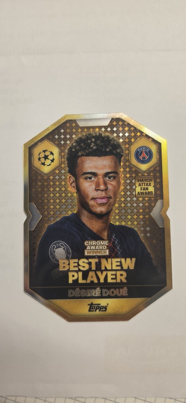 Topps Cartes à collectionner: Désiré Doué Champions League – D'occasion à Wald ZH par maia1x