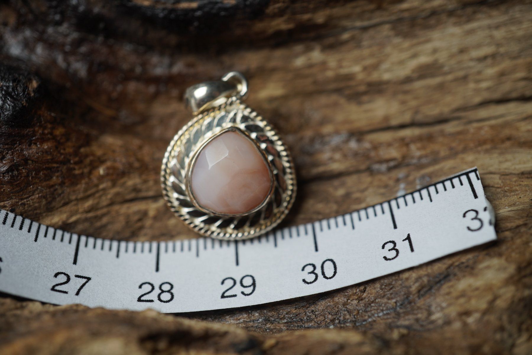 Ciondoli: Opal Rosa    Facettiert  Tropfen  Anhänger   925 Silber – Nuovo e nell'imballaggio originale da Balgach venduto da top_silver 3