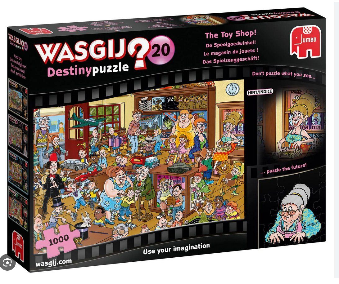 Wasgij Puzzle: Wasgji D20 Spielzeugladen – Nuovo e nell'imballaggio originale da Dagmersellen venduto da FBM-Bacheli