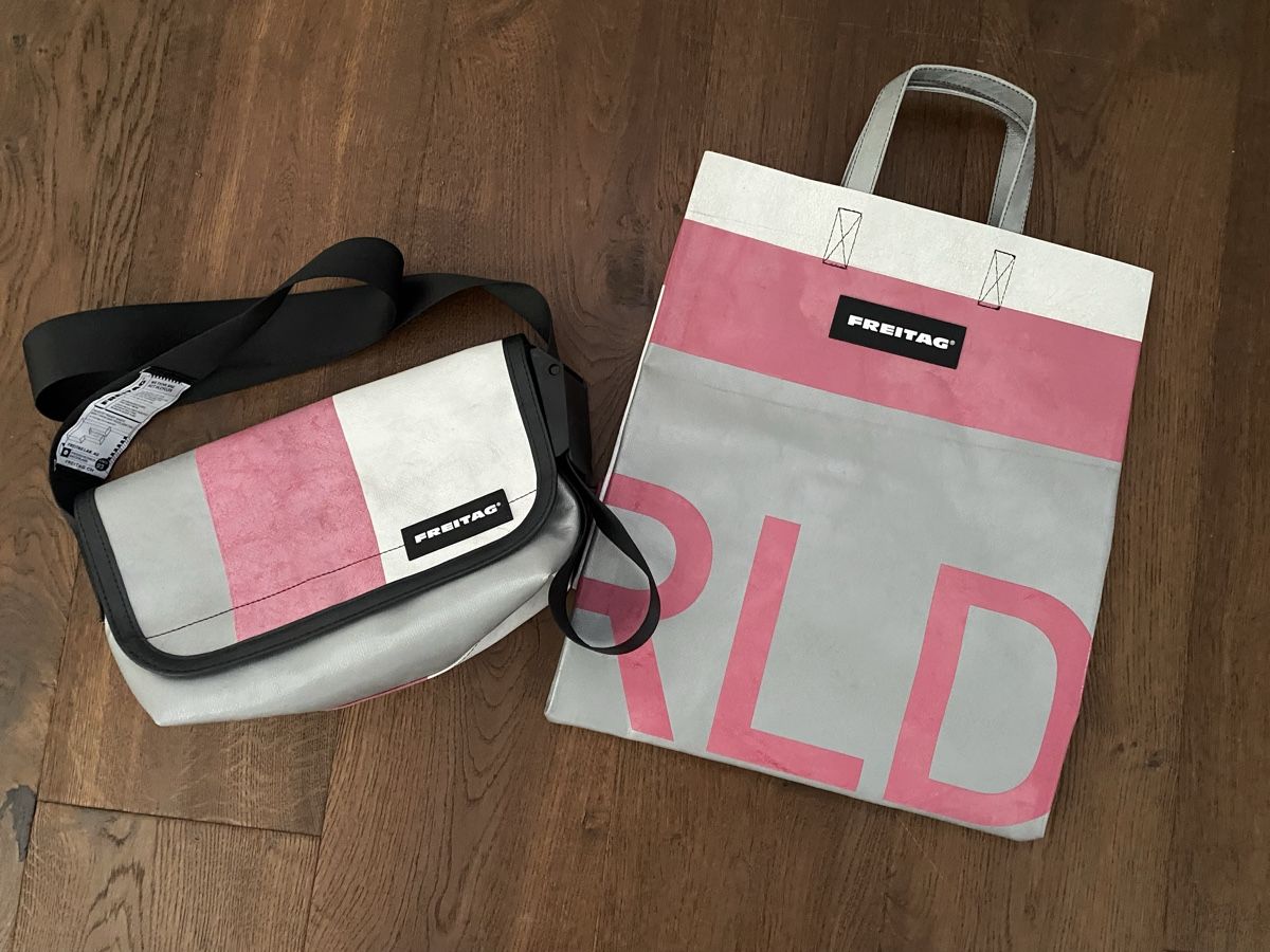 Freitag Borse: Freitag Taschen rosa/pink im Set – Nuovo e nell'imballaggio originale da Balzers venduto da luna0110 1