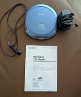Sony Walkman D-E221 mit original Kopfhörer und Netzteil