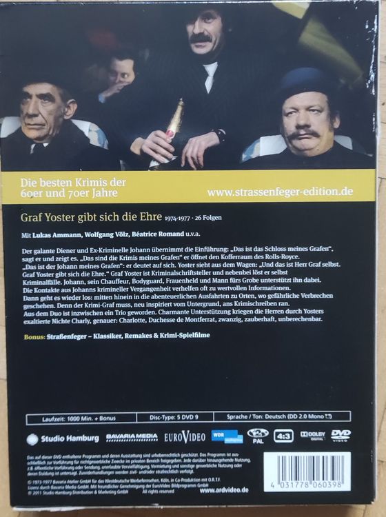 Graf Yoster gibt sich die Ehre (1967 1976) Alle Folgen Kaufen auf