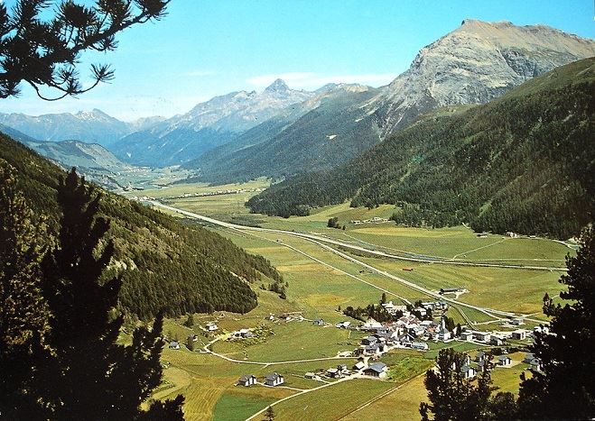 Ansichtskarten: BEVER Ober-Engadin – Gebraucht aus Jona von philajona