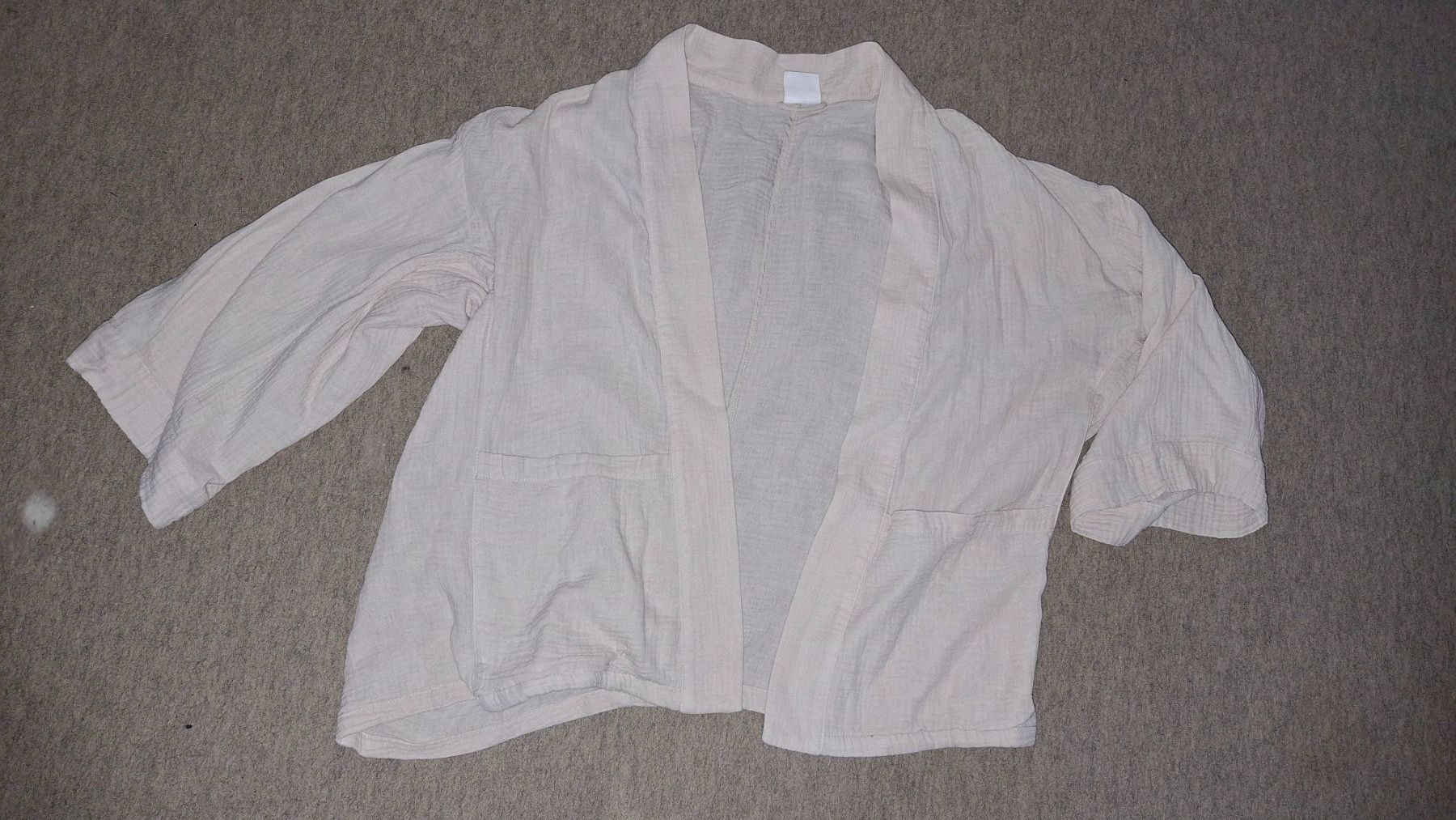 Pull&Bear Gilet & Giacche senza maniche: Gilet Kimono Pull&Bear T. M-L – Nuovo (secondo la descrizione) da La Rippe venduto da veromaud