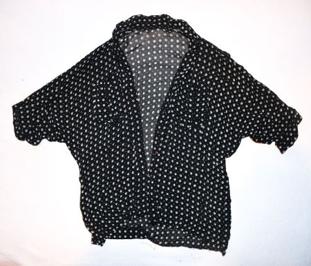 Bluse kurzarm Oberteil Damen