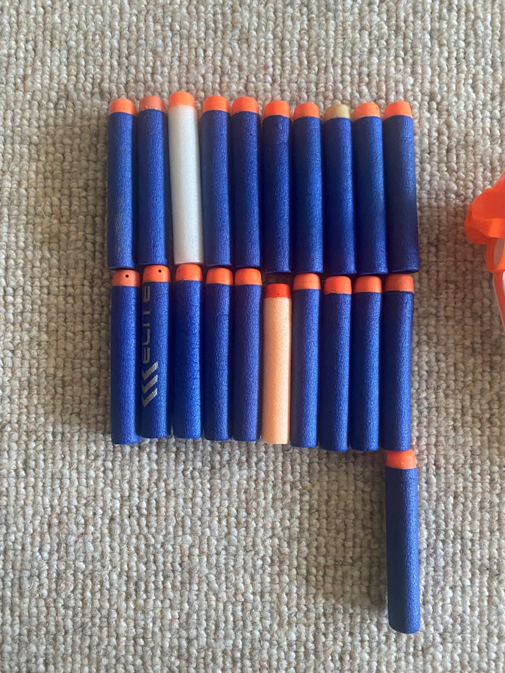 Nerf Giocattoli: Nerf Elite Triad EX-3 mit 21 Darts – Usato da Dozwil venduto da Bach_4 3