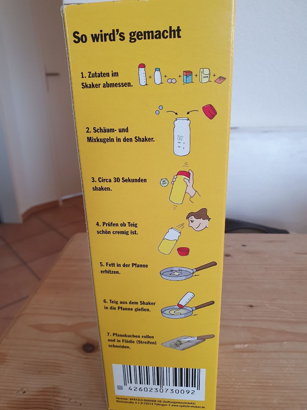 Elettrodomestici da cucina: Pfannchen Shaker – Nuovo e nell'imballaggio originale da Berg TG venduto da Buschki2 2