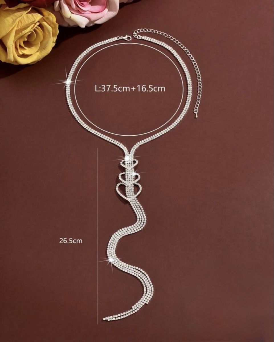 Shein Catenine: Funkelnde Quaste-Kette – Nuovo e nell'imballaggio originale da Wetzikon ZH venduto da deb_8wcc 1