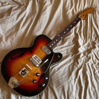 Galanti Single Cut Hollowbody, Vintage 60s Made in Italy