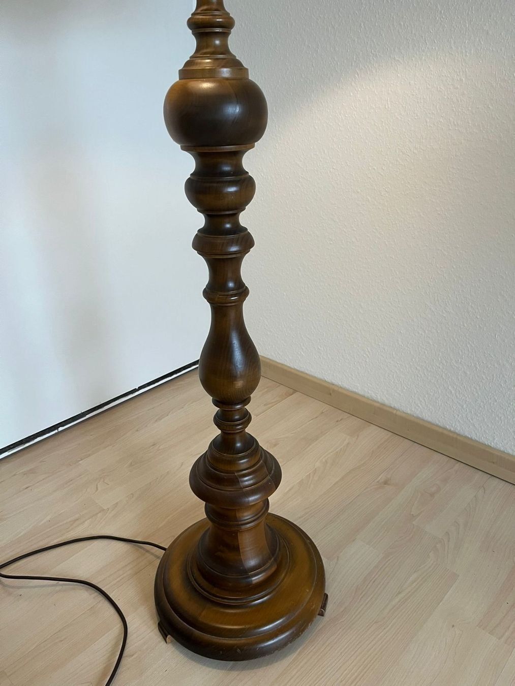 Lampade: Stehleuchte - Lampensäule Eiche gedrechselt – Usato da Neuendorf venduto da BubiNe 2
