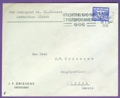 1946 Niederlande Flugpost RF