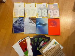 Briefmarken-Jahrbüchern 1996-2003 + Sondermarken