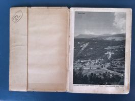 Reisebroschüre Grimselpass 1936 mit schöner Landkarte