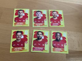 6 Panini Sticker WM 2026 Schweiz 🇨🇭