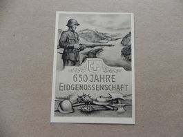 Private Schweiz 1.August Bundesfeier Karte von Jahr 1941