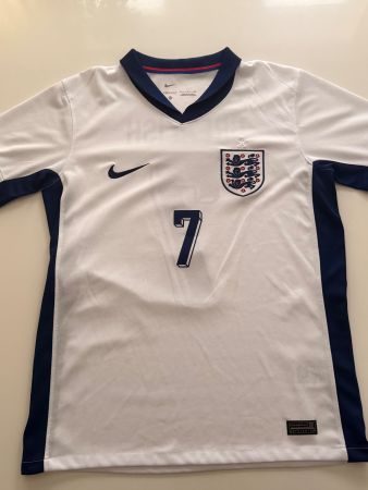 England Trikot Jack Grealish #7 – Grösse S – Nike Dri-FIT
