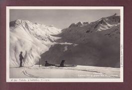 OBERALP - Calmot - Maigelspass - Skifahrer