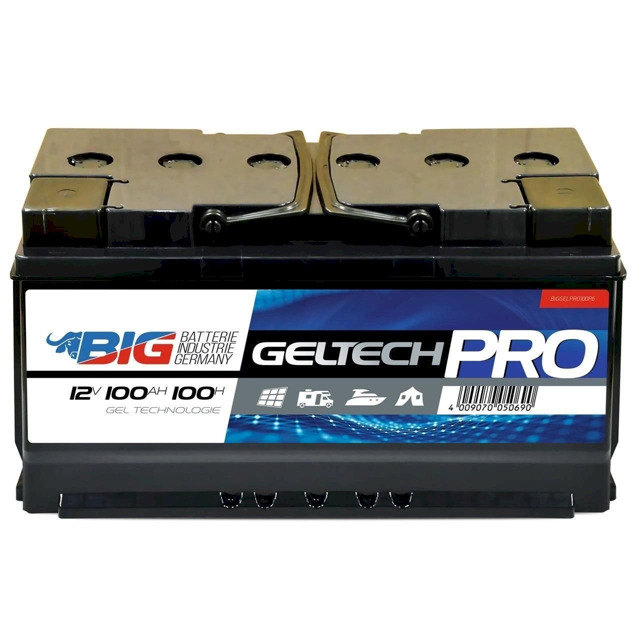 Elettrotecnica: BIG GELTECH PRO GEL 12V 100Ah C100 Solar – Nuovo e nell'imballaggio originale da Bottighofen venduto da zaap