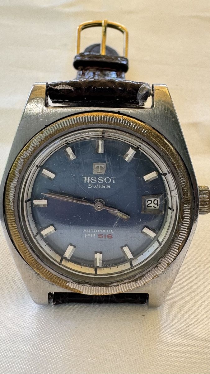 Tissot Orologi: Tissot PR 516 Automatic Vintage Uhr ! – Usato da Untersiggenthal venduto da TimeandShine
