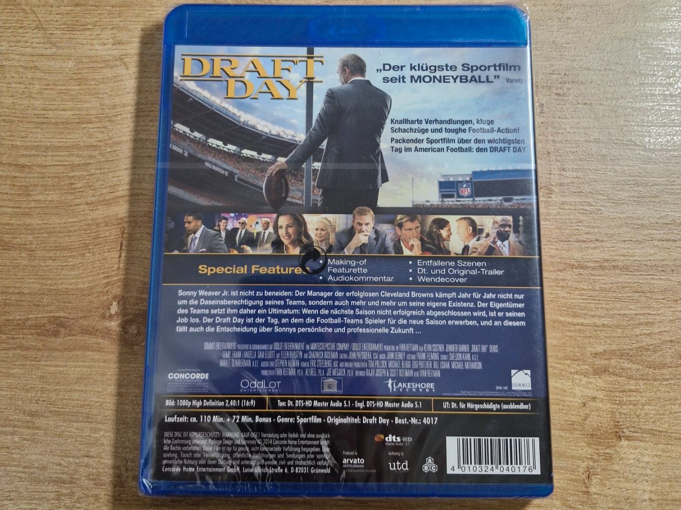 Tutti i DVDs: Draft Day (2014) NEU OVP Bluray – Nuovo e nell'imballaggio originale da Pfungen venduto da Whitie 1