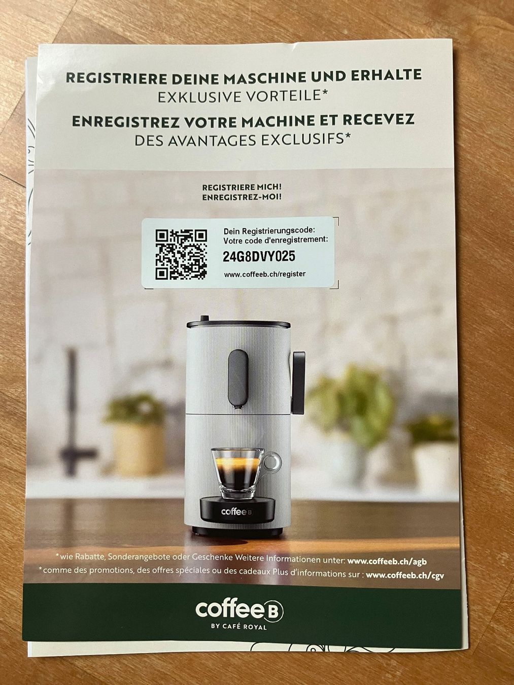 Kaffeemaschinen & Espressomaschinen: CoffeeB by Cafe Royal - Limited Edition – Neu und originalverpackt aus Laax GR von pinetta 6