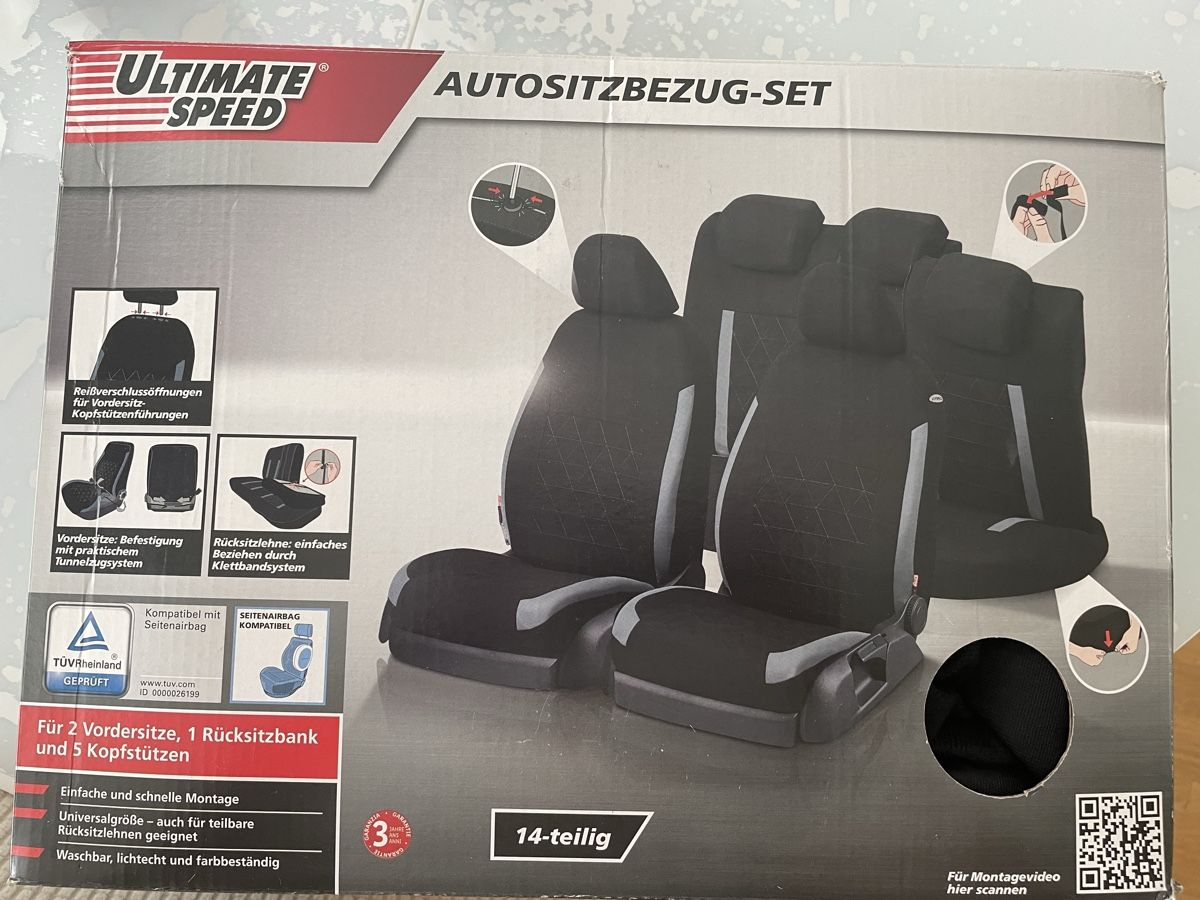 Sedie: Autositzbezug Set 14 Teile – Nuovo e nell'imballaggio originale da Bern venduto da calana80