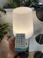 Newgarden LED Leuchte be happy mit Fernbedienung weiss