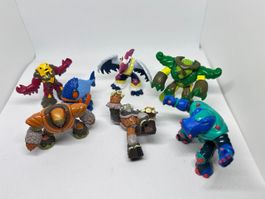 Gormiti Elemental Fusion - Lotto 7 Personaggi Vintage