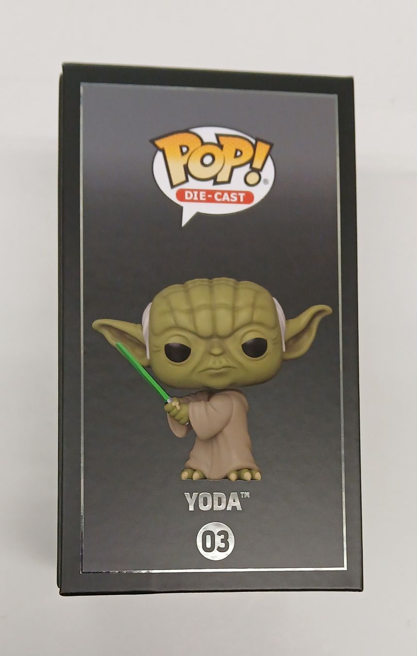 Star Wars Statuette: Figurine Pop Star Wars Yoda Die-Cast – Nuovo e nell'imballaggio originale da Le Sentier venduto da Funko-Pop-1979 5