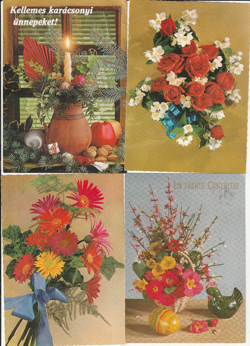 Cartes postales: 32  Blumenkarten – D'occasion à Lumbrein par made02