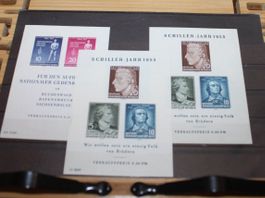 DDR - Block 11 + 12 (2x) postfrisch