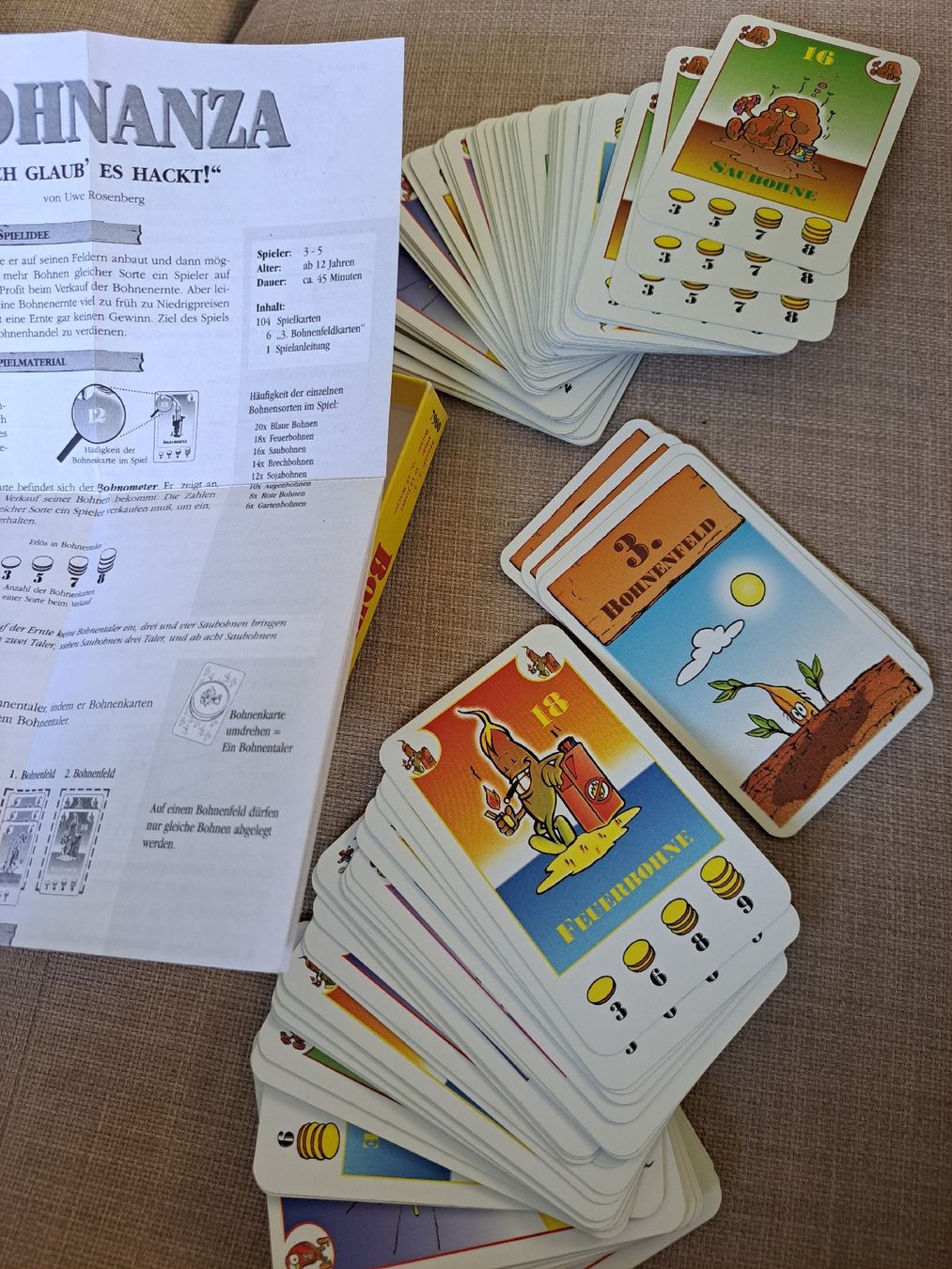 Amigo Spiele: Bohnanza Kartenspiel – Gebraucht aus Basel von kru_m5x5 2