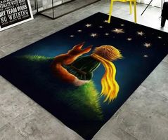 Teppich 60cm x 40cm Der kleine Prinz und Fuchs