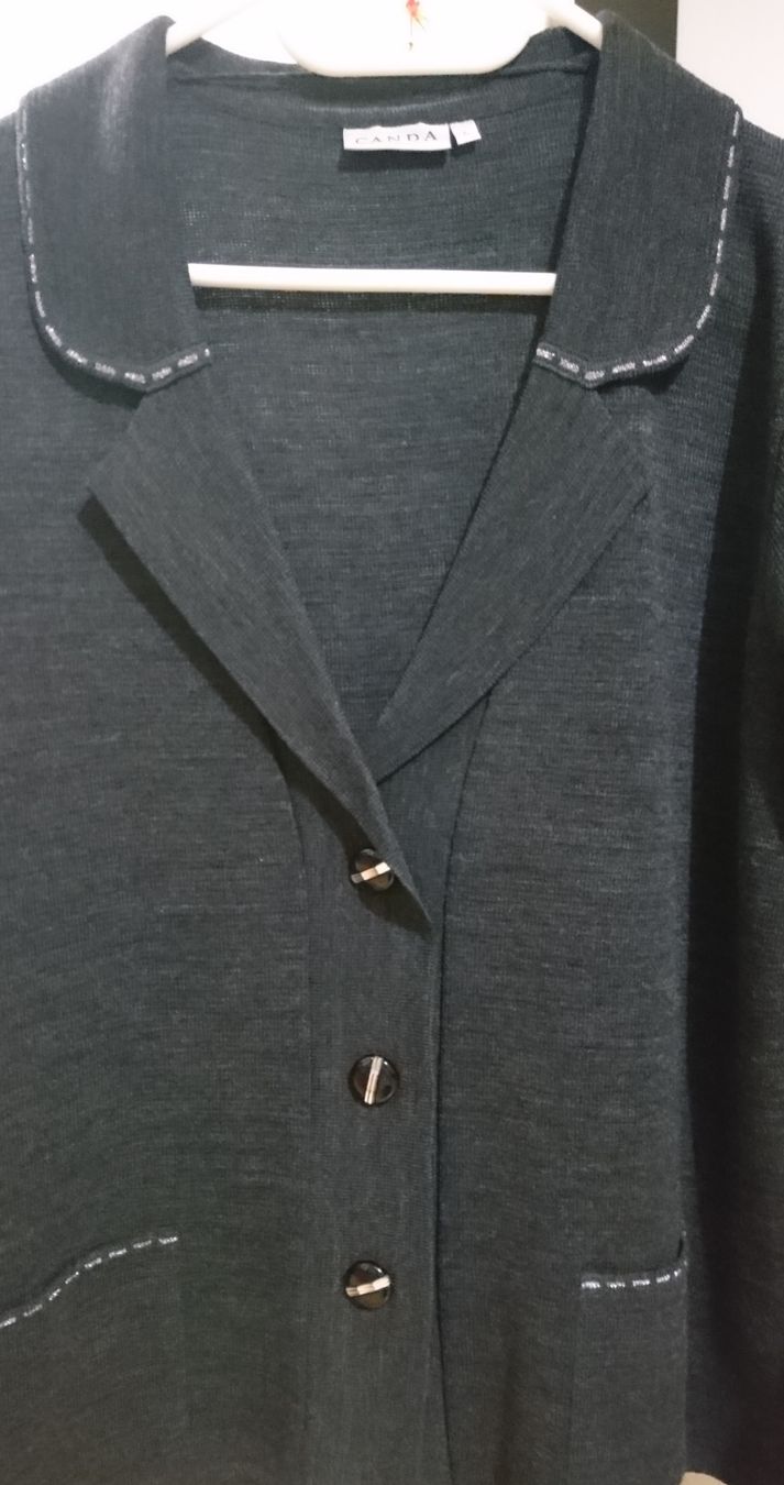 C&A Gilet & Giacche senza maniche: Jacquette bleu foncé Canda – Nuovo (secondo la descrizione) da Châtelaine venduto da Gio54321 5