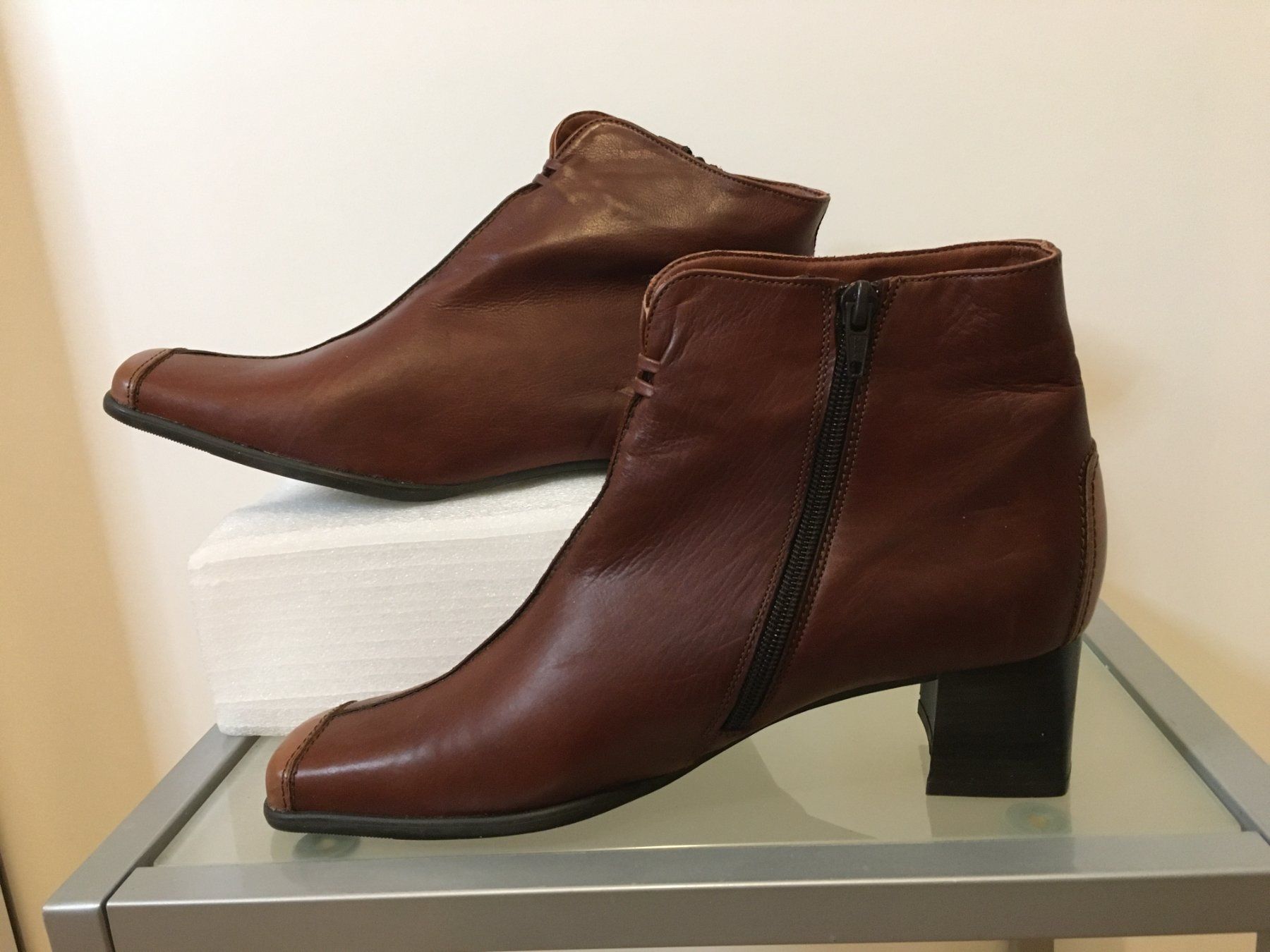 Roberto Santi Scarpe da donna: Damen Stiefeletten , Leder,  Gr. 40, NEU – Nuovo (secondo la descrizione) da Heerbrugg venduto da dwfg 7